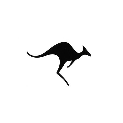 Australia Logo, One Line Kangaroo Tattoo, Kangaroo Line Drawing, Kangaroo Logo Design, Sunset London, Kangaroo Image, Surf Drawing, Kangaroo Logo, Japanese Tattoo Words