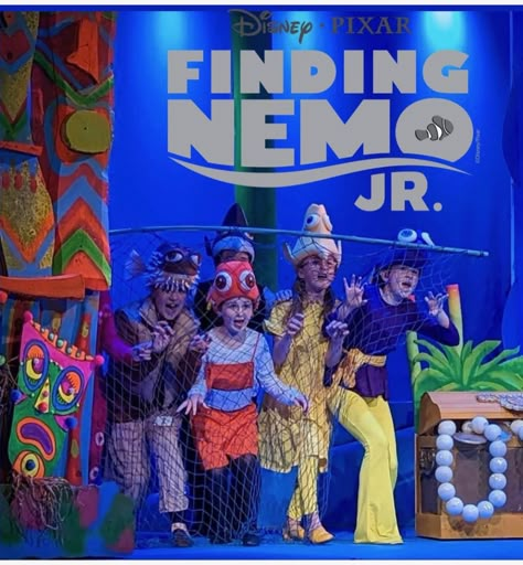 Finding Nemo Set Design, Finding Nemo Kids Musical, Finding Nemo Musical, Finding Nemo Jr Set Design, Finding Nemo Costume Ideas, Finding Nemo Costumes, Prop Master, Finding Nemo The Musical, Finding Nemo Jr