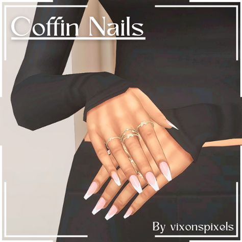 Cc Nails, Classy Couture, Sims 4 Nails, Sims 4 Piercings, Sims 4 Cc Eyes, Nail Swatches, Sims 4 Tsr, Sims 4 Traits, Sims 4 Cas Mods