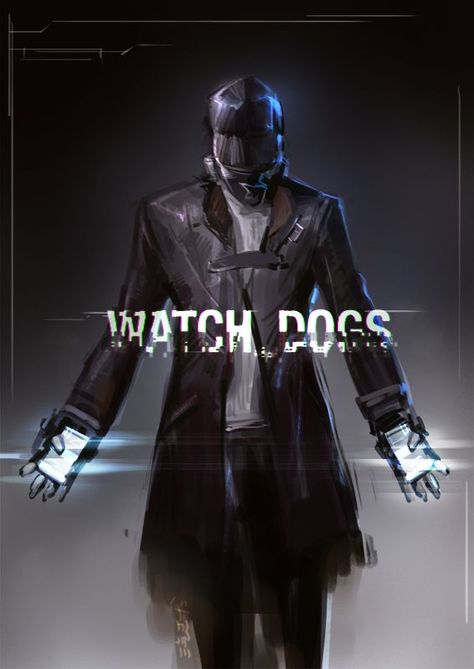 [WD] Aiden Pearce Watch Dogs Art, Watch Dogs Game, Watch Dogs Aiden, Watch Dogs 1, Bloc Party, Video X, Keys Art, Game Costumes, Watch Dogs