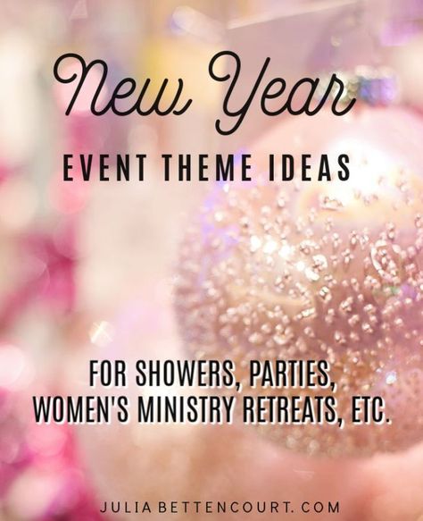 New Years Church Decoration Ideas, Church New Years Eve Party Ideas, Ladies Ministry Themes Ideas, January Womens Ministry Ideas, New Year’s Eve Church Party, Christian New Years Eve Party Ideas, January Relief Society Activity Ideas, Women’s Ministry Event Ideas, Church Ladies Night Ideas