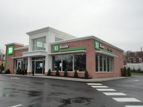 TD Bank - New Branch Building Cx — Wick Fisher White Branch Building, Miniature Bank Building, Fan Coil Unit, Federal Bank, Bank Branch, Heat Pump, Dental Office, Model Building, Lighting System