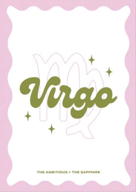 Virgo Drawing, Virgo Stickers, Calming Wallpaper, Virgo Queen, Aesthetic Zodiac, Virgo Art, Virgo Traits, Birthday Babe, Pretty Phone Wallpaper