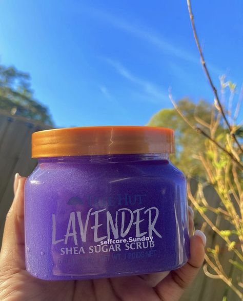 Body Scrub Aesthetic, Scrub Aesthetic, Girly Vanity, Lavender Body Scrub, Shea Sugar Scrub, Best Body Scrub, New Product Alert, Pampering Routine, Shower Skin Care