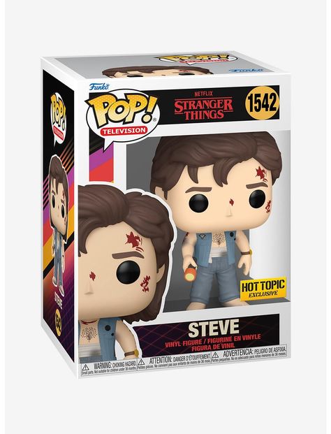 Funko Stranger Things Pop! Television Steve Vinyl Figure Hot Topic Exclusive