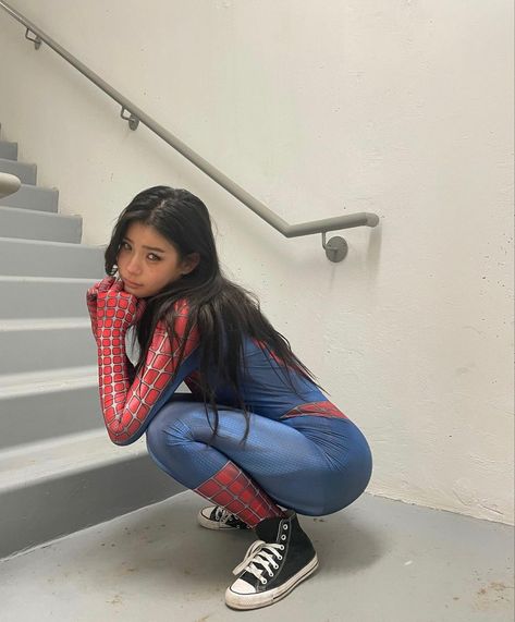 Hannah Kae, Hannah Kim, Spider Suit, Top Tier, Spiderman, On Instagram, Instagram