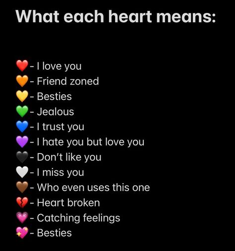 What Am I To You Emoji Hearts, Ngl Name Ideas, Pick A Color Heart Text, Ngl Meaning, Aesthetic Letter Ideas For Friends, Code Names For Crushes, Heart Meanings Emoji, F And A Letters Love, Funny Rejection