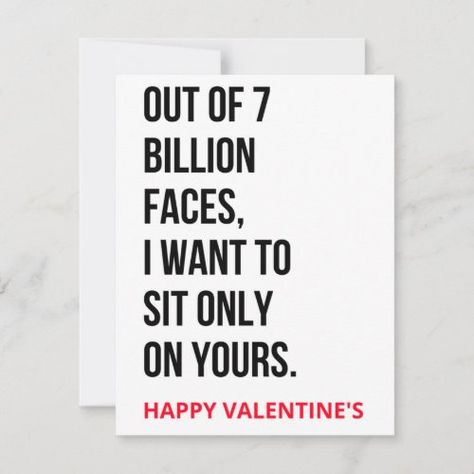 Funny Naughty Dirty Valentines Day Gift Card #zazzle #weddinginvitations #birthdayinvitations #babyshowerinvitations #zazzleinvitations #monogram #businesscards #graduation #homedecor Romantic Valentines For Him, Funny Husband Valentines Quotes, Guy Valentines Gifts, I Love You Humor For Him, Funny Valentines Sayings For Him, Valentine Gift For New Boyfriend, Husband Diy Valentine Gift, Situationship Valentines, Funny Gifts For Husband