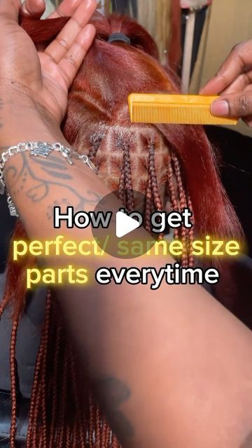 _MyNaturalHairJoint on Instagram: "Parting tutorial @hairgloryyy 
#braider #knotlessbraids #braids #boxbraids" Braid Parting Chart, Small Box Braid Parting Pattern, Knotless Braid Parting Pattern, Knotless Parting Chart, Small Parting Chart For Braids, Box Braid Size Chart, Braiding Parting Pattern, Small Box Braids Parting Guide, Medium Box Braids Parting Guide