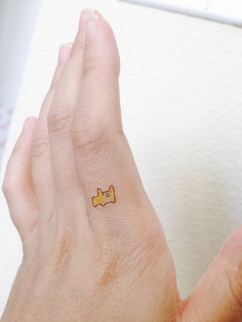 Tiny Corgi Tattoo, Corgi Tattoo, Comic Book Tattoo, Video Game Tattoos, Batman Tattoo, Crazy Mom, Gaming Tattoo, Star Wars Tattoo, Ring Tattoos