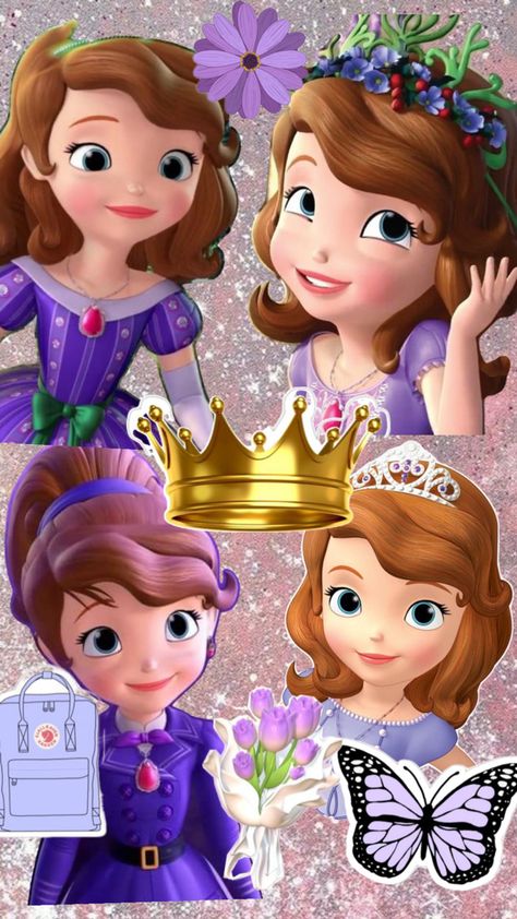 Es algo que puedes usar como fondo de pantalla o para tus videos porque esto es para muchas cosas Sofia The First Characters, Disney Princess Sofia, Sofia The First, Princess Sofia, Sofia, Disney Princess, Collage, Disney