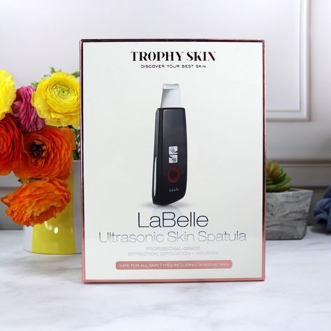 Before and After Trophy Skin LaBelle Ultrasonic Skin Spatula Ultrasonic Skin Spatula, Products Recommendations, Skin Spatula, Teenage Acne, Natural Acne, Home Remedies For Acne, Free Skincare, Acne Control, Hormonal Acne