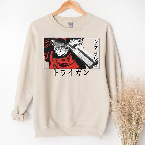 Unisex, Anime Sweater, 90s Anime Vintage T-shirt, Otaku Ropa, Japanese Love and Piece Anime, Manga Sweat, Anime Merch Gift Lovers Sweatshirt Ideal for any situation, a unisex heavy blend crewneck sweatshirt is pure comfort. These garments are made from polyester and cotton. This combination helps designs come out looking fresh and beautiful. The collar is ribbed knit, so it retains its shape even after washing. There are no itchy side seams on these sweaters.  .: 50% cotton, 50% polyester .: Med Anime Merch, Anime Print Crew Neck Top Band Merch, Anime Fan Merchandise T-shirt With Crew Neck, Anime Print Crew Neck Sweatshirt For Streetwear, Aesthetic Hoodies, Fandom Anime Print Crew Neck T-shirt, Fun Anime Print Crew Neck T-shirt, Edgy Looks, Japanese Love