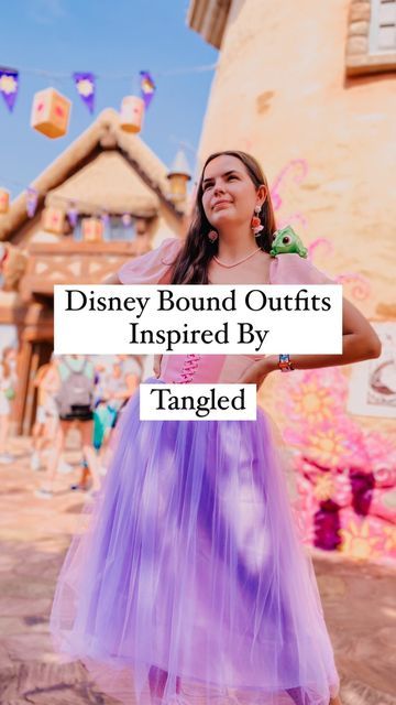 Rapunzel Inspired Costume, Modern Day Rapunzel Outfit, Rapunzel Disneybound Casual, Rapunzel Outfit Ideas Modern Disney, Disney Bounding Princesses, Rapunzel Outfit Ideas Casual, Tangled Inspired Dress, Rapunzel Bounding, Diy Rapunzel Costume Women