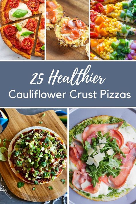 Pizza Crust Recipes, Cauliflower Pizza Recipe, Cauliflower Pizza Bites, Cauliflower Pizza Crust Recipe, Cauliflower Pizza Crust, Healthy Low Carb Dinners, How To Make Cauliflower, Diet Recipes Easy, Pizza Crust Recipe