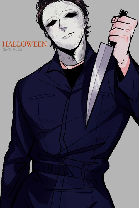 Michael And Jason Fanart, Micheal Myers Pfp, Michael Myers Fanart, Micheal Myers Fanart, Michael Myers Fan Art, Michael Myers And Jason, Michaels Halloween, Michael Myers Art, Michael Meyer