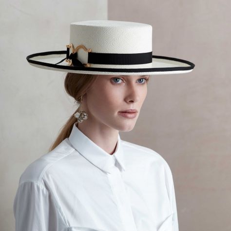 Classy Hats For Women, Classy Hat, Canotier Hat, Elegant Hat, Classy Hats, Women Hats Fashion, Summer Hats For Women, Straw Sun Hat, Women Hats