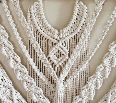 Handmade by Junesse on Instagram: "New video alert! ✨ Check out my latest YouTube tutorial on making a large macrame wall hanging. Perfect for adding a boho touch to any space. Start crafting with me today!  Youtube Channel: Knot Just Ju  #macrame #macramewallhanging #macrameweddingbackdrop  #macramecommunity #macramelove #macramemakers #macrameyoutube #macrameyoutuber #macrametutorial #macrametutorials #macrameartistph" Macrame Wedding Backdrop, Large Macrame Wall Hanging, Large Macrame, Macrame Tutorial, Youtube Tutorials, Macrame Wall, Macrame Wall Hanging, Wedding Backdrop, New Video