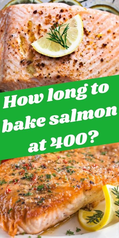 Put an end to overcooked or undercooked salmon with our expert guide on how long to bake salmon at 400 degrees. Impress your dinner guests every time with perfectly flaky and flavorful salmon. Read now for foolproof tips and tricks! How To Cook A Whole Salmon, Salmon Bake Time, Bake Frozen Salmon, Bake Salmon, Salmon Recipes Oven, Salmon Recipes Baked Healthy, Frozen Salmon, Salmon Steak, Salmon Seasoning