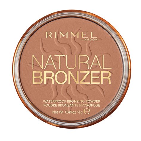 Rimmel Natural Bronzer Rimmel Bronzer, Bronzers For Dark Skin, Elf Bronzer, Rimmel Natural Bronzer, Benefit Hoola Bronzer, Hoola Bronzer, Bronzer Brush, Too Faced Bronzer, Matte Bronzer