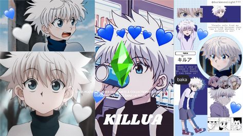 The Sims 4 Cc Loading Screen Anime, Sims 4 Anime Loading Screen, Sims 4 Loading Screen Cc Anime, Sims 4 Loading Screen, Sims 4 Anime, Loading Screen, Killua Zoldyck, Sims 4 Mods Clothes, Sims 4 Cas