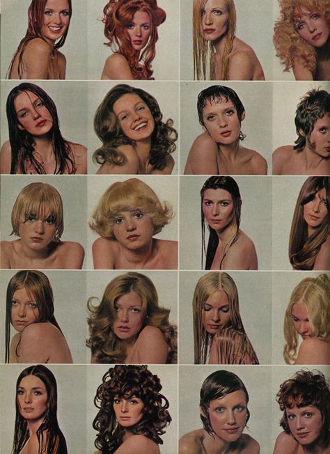 1970s Hairstyles, Κούρεμα Bob, 70s Hair, Model Magazine, Seventeen Magazine, Fishtail Braid, Different Hair, Hair Reference, Grunge Hair