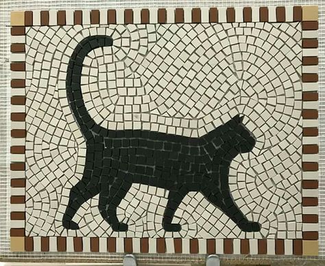 Mosaic Cats, Mozaik Art, Cat Mosaic, Mosaic Art Diy, Mosaic Flower Pots, Mosaic Animals, Mosaic Garden Art, Mosaic Art Projects, Mosaic Tile Art