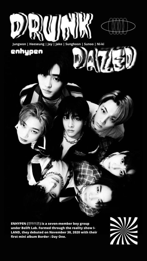 Graphic Design Posters Black And White, Txt Poster Black And White, Black And White Kpop Posters, Kpop Black And White, Printable Wall Poster, Pop Posters, Poster Room, White Poster, Kpop Posters