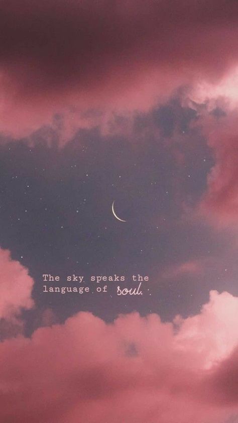 Aesthetic quotes Quotes About Pink Sky, Athestic Quotes, Clouds Quotes Sky Feelings, Pink Sky Quotes, Athestic Pics, Sky Quotes Clouds, Instagram Captions Friendship, Sky Captions, Iphone Wallpaper Quotes Inspirational