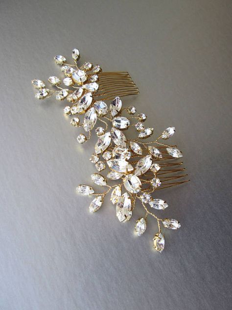 Beads Tree, Floral Hair Vine, Crystal Comb, Hair Vine Bridal, Wedding Aesthetics, Crystal Hair Vine, Crystal Hair Comb, Bridal Comb, Comb Hair