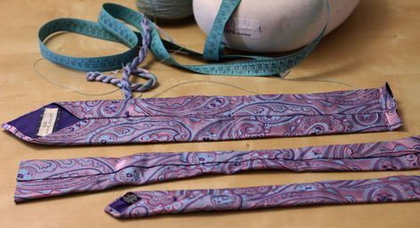 DIYcravate2 Diy Necktie Projects, Neck Tie, Personalized Items, Couture, Sewing, Patchwork, Upcycling