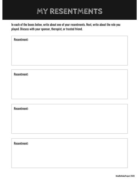 PDF download for clinical use and self-help from Mind Remake Project, a therapy and mental health resource site Health Worksheets, Group Therapy Activities, Counseling Worksheets, Self Esteem Worksheets, Free Mental Health, Mental Health Awareness Month, Therapy Counseling, Counseling Resources, Mental Health Resources