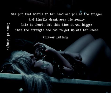 Whiskey Lullaby Lyrics, Dark Lullaby, Whiskey Lullaby, Love You More Than, Life Is Short, Music Lyrics, Love You More, Country Music, Song Lyrics