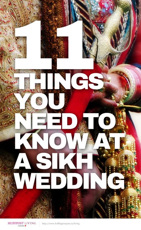 For the amaericans: What you need to know before attending a Sikh wedding Punjabi Wedding Invitations, Sikh Wedding Dress, Sikh Wedding Decor, Punjabi Wedding Dress, Sikh Couple, Wedding Cards Online, Sikh Wedding Card, Thai Cucumber, Wedding Dress Code