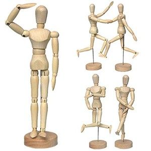 Design Studio Makeover - Inspiration and Plans | Postcards from the Ridge Figure Drawing Model, Wooden Manikin, Human Figure Artists, Wooden Mannequin, Artist Mannequin, Painting Model, Drawing Model, Model Mannequin, Bottle Tattoo