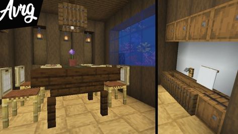 Kitchen Ideas In Minecraft, Minecraft Medieval Kitchen, Modern Kitchen Minecraft, Minecraft Kitchen Design, Spanish Kitchen Design, Ideas For Minecraft, White Kitchen Interior Design, Minecraft House Interior, Minecraft Kitchens