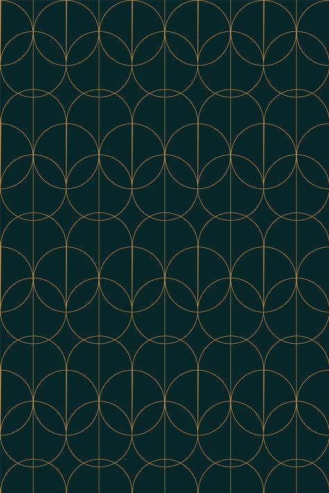 Gift paper. Luxury gold background pattern seamless geometric line circle abstract design Art Deco Circle Pattern, Geometric Pattern Packaging, Old Money Pattern, Wrapping Paper Design Pattern, Luxury Pattern Design, Luxury Gold Background, Print Shop Ideas, Art Deco Graphic Design, Futuristic Elegance