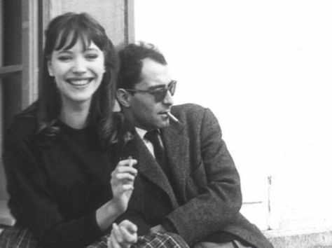 Skalpa (Pascal) Blanchard on Instagram: “Anna Karina and Jean-Luc Godard” Satine Moulin Rouge, French New Wave, Anna Karina, Jean Luc Godard, French Films, كريستيانو رونالدو, This Is Love, 인물 사진, French Girl