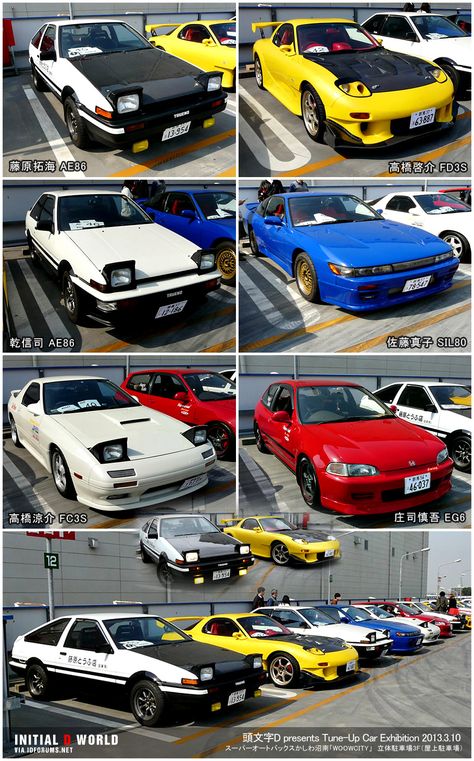 Initial D Cosplay, Initial D Car, Jdm Wallpaper, Japanese Domestic Market, Best Jdm Cars, Drifting Cars, Initial D, Mitsubishi Lancer Evolution, Street Racing Cars