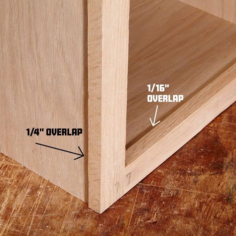 Cabinet Face Frame, Diy Kitchen Cabinets Build, Frame For Kitchen, Cabinet Building, Building Cabinets, Building Kitchen, Face Frame Cabinets, Face Frames, Building Kitchen Cabinets