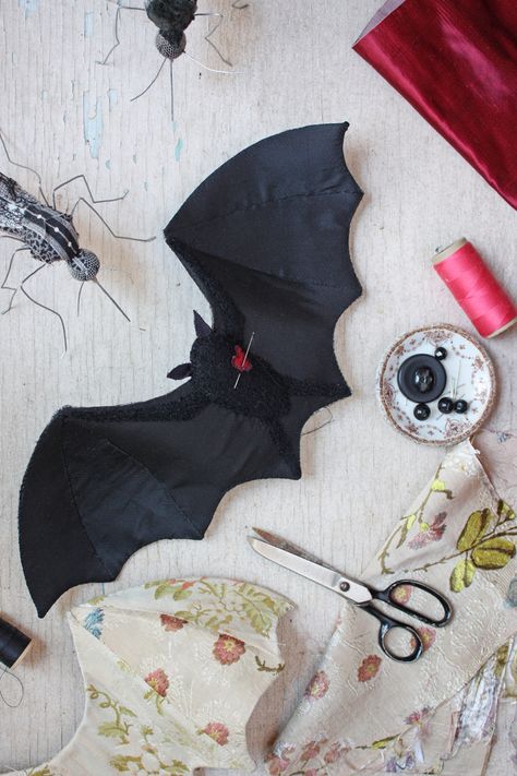 Fabric Bat Pattern, Bat Crafts, Bat Decorations, Bat Costume, Billy Goat, Ann Wood, Bat Pattern, Multipurpose Furniture, Whimsical Halloween