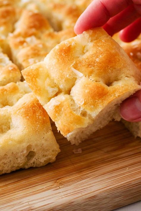 Small Batch Focaccia Foccacia Recipe, Focaccia Art, Homemade Focaccia Bread, Foccacia Bread, Bread Ideas, Patty Cake, Focaccia Recipe, Artisan Bread Recipes, Homemade Spice Blends