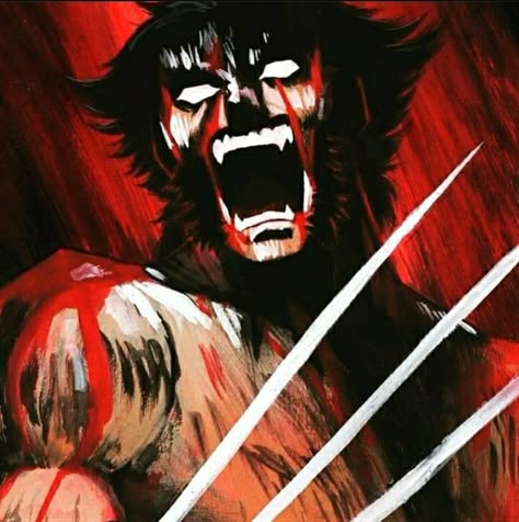 Guts Art, Bakugou Pfp, Wolverine Aesthetic, Wolverine Fanart, Wolverine Comic Art, Marvel Nova, Beauty And The Beast Art, Wolverine Comic, Wolverine Art