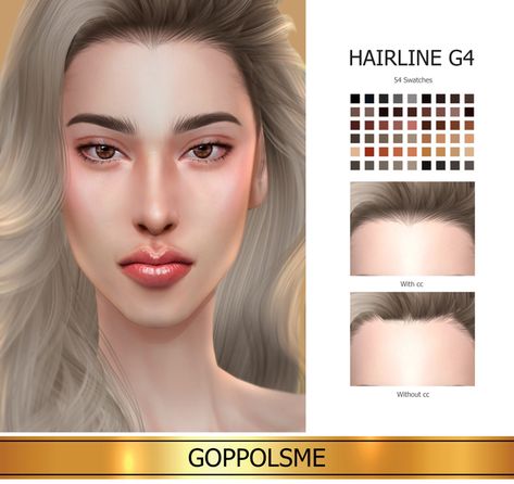 GPME-GOLD Hairline G4 | GoppolsMe on Patreon Sims 4 Cc Hairline Maxis Match, Sims4 Hairline Cc, Ts4 Hairline Cc, Hairline Cc Sims 4, Sims 4 Hair Line Cc, Ts4 Hairline, Hairline Sims 4 Cc, Sims 4 Cc Hairline, Sims 4 Hairline Cc