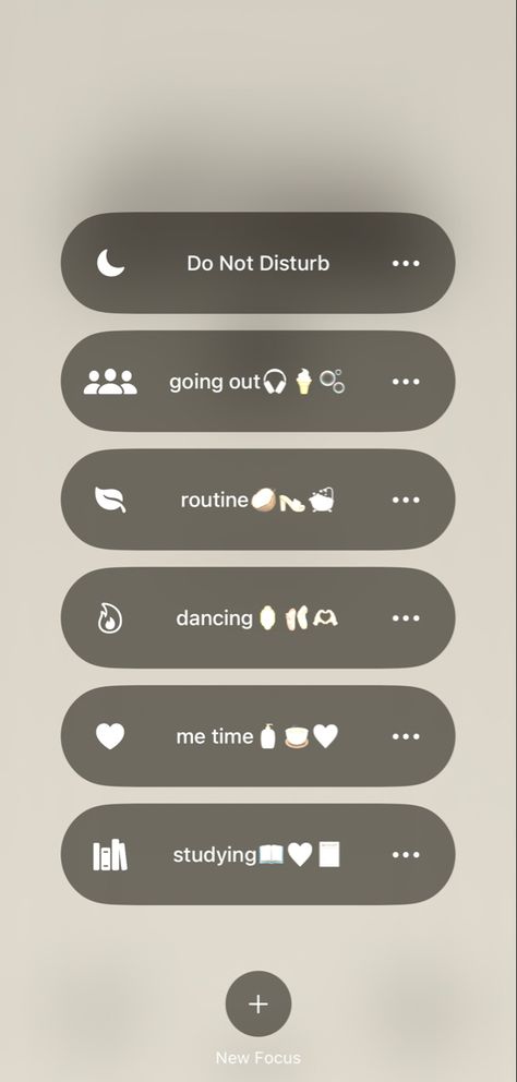 Apps For Widgets Iphone, Iphone Focus Mode Name Ideas, Custom Focus Iphone Ideas, Focus Mode Iphone Aesthetic, Iphone Focus Ideas Aesthetic, Clean Girl Phone Aesthetic, Vanilla Girl Phone Wallpaper, Aesthetic Focus Iphone, Focuses Iphone