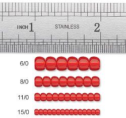 Jewelry Charts, Seed Bead Tutorials, Bead Size Chart, Bead Tutorials, Bead Sizes, Seed Beading, Jewerly Making, Beading Techniques, Seed Bead Tutorial