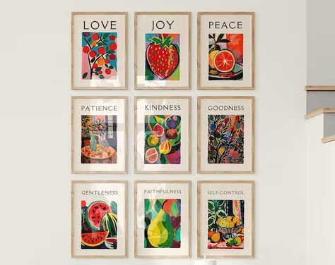 OlkeningPress - Etsy College Dorm Art, Christian Worship Music, Encouraging Art, Fruits Of The Spirit, Dorm Art, Shop Aesthetic, Christian Posters, Christian Decor, Sketch Markers