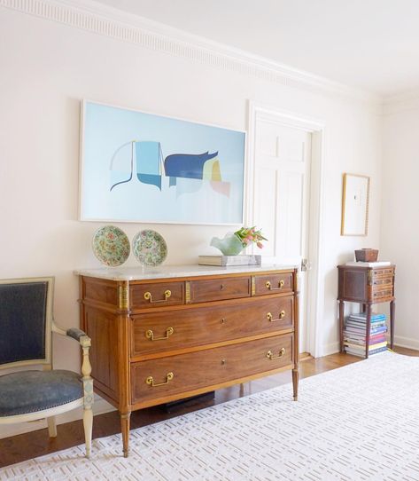 Wedding Day Brunch, Nicola Bathie Mclaughlin, Atlanta Apartments, Nicola Bathie, Blank Screen, Antique Chest, A Tv, Home Decor Inspiration, Decor Inspiration