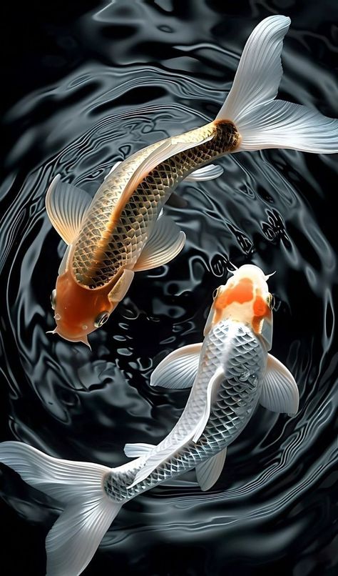 Koi Yin Yang, 3d Koi Fish, Koi Fishes, Dragon Tattoo For Women, Sunrise Pictures, Apple Wallpaper, Dragon Tattoo, Koi Fish, Yin Yang