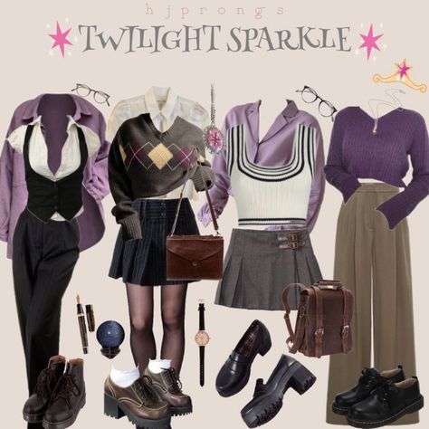 Twilight Sparkle Costume, Sparkle Outfit, Purple Lady, Group Costumes, Twilight Sparkle, Character Outfits, Dream Clothes, Outfits Aesthetic, Formal Wear